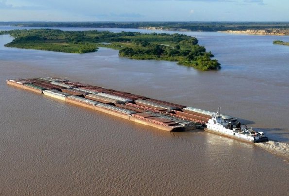 barcaza rio parana